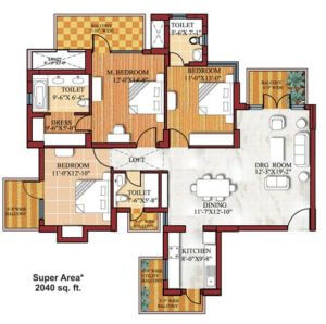 Floor Plan: SPR Imperial Estate